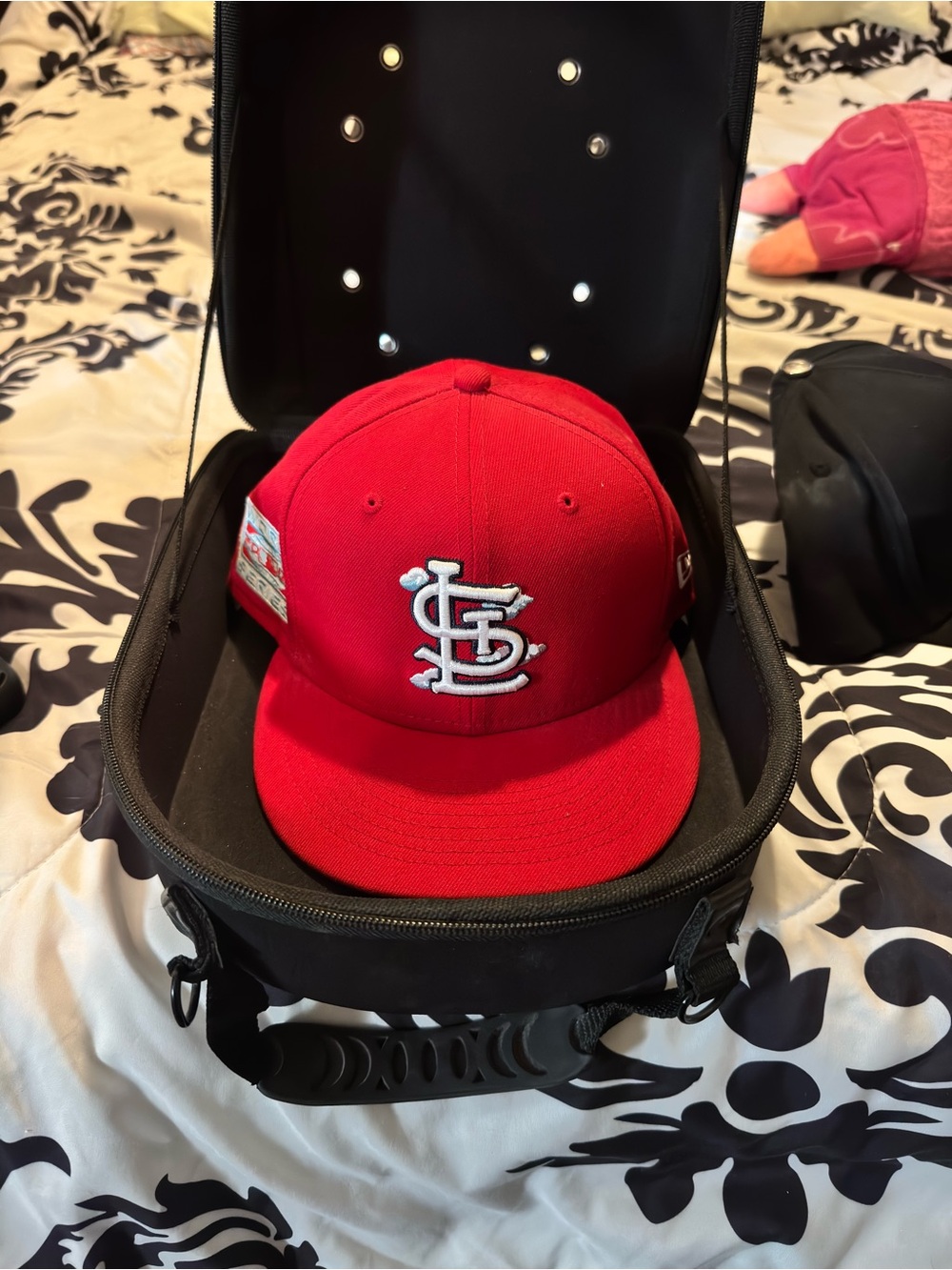 New Era Red St. Louis Cardinals Fitted Baseball Cap (Just the Hat) ( No BOX)